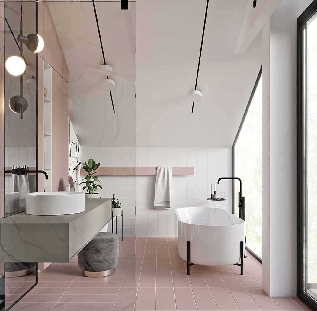 Shower Room，relax，Sense of future，natural，