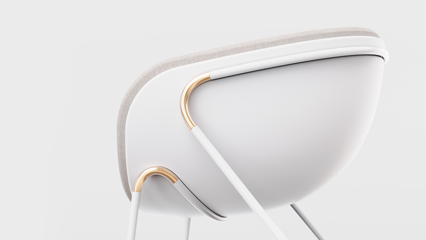 chair，comfortable，concise，beautiful，