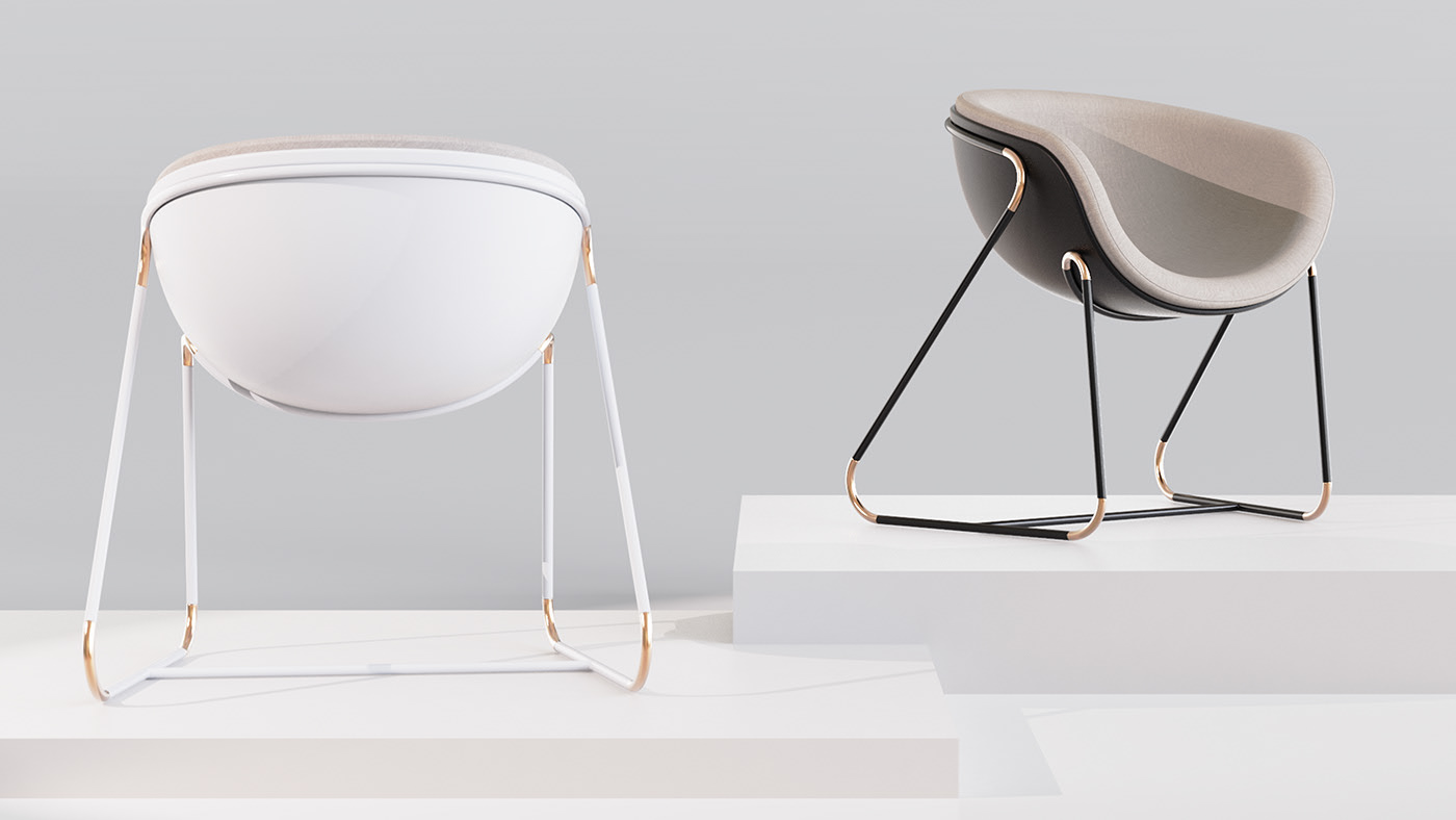 chair，comfortable，concise，beautiful，