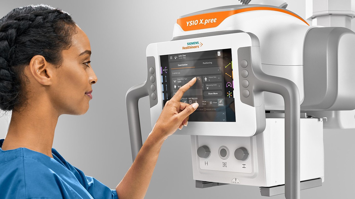 X-ray system，YSIO X.pree，Medical equipment，2020 red dot product design award，