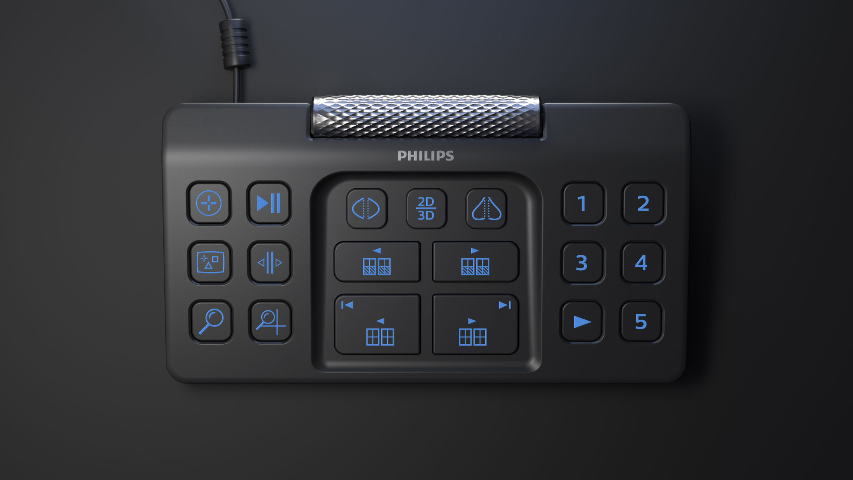 Radiology keyboard，Philips，Medical supplies，2020 red dot product design award，