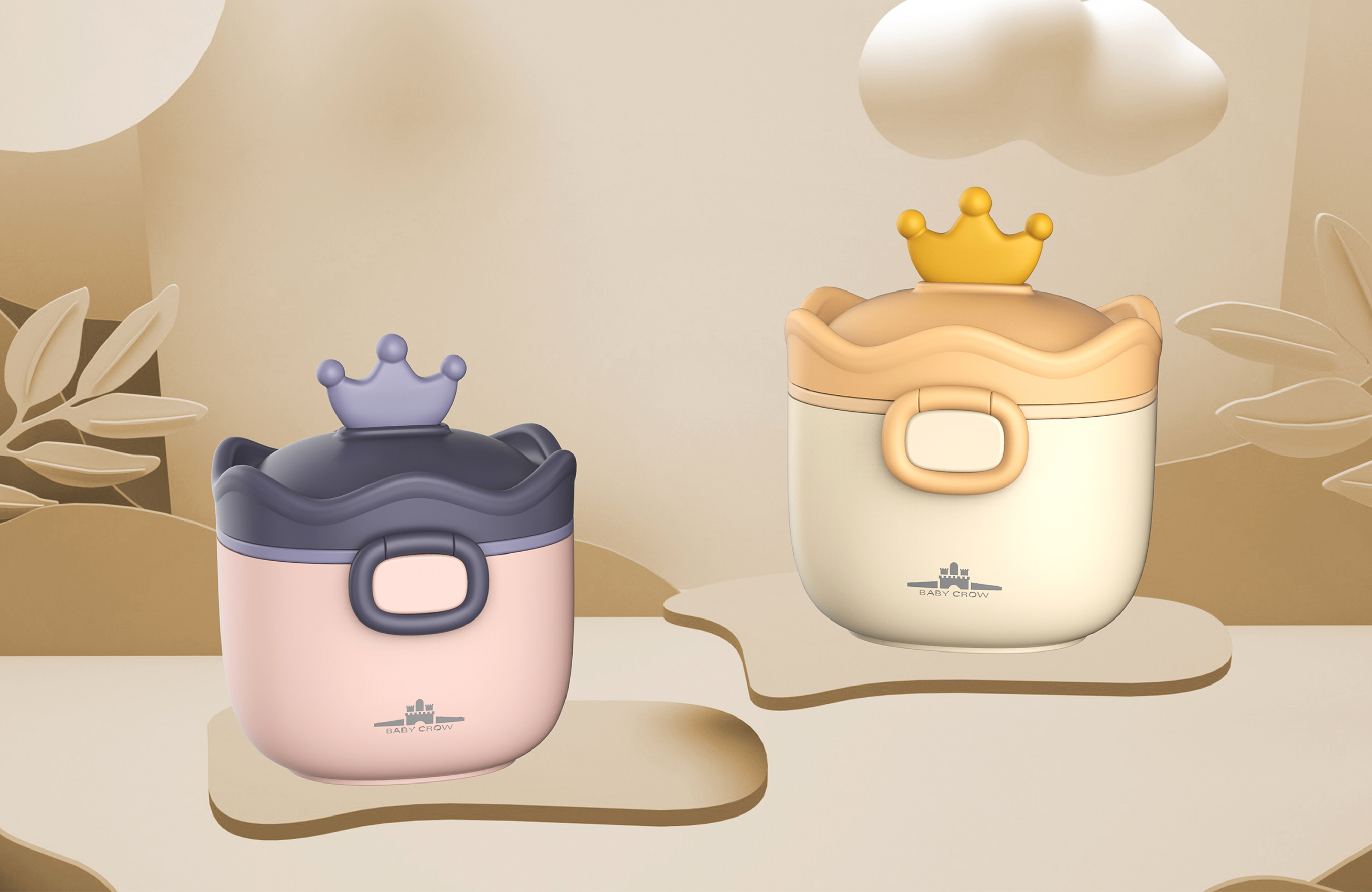 children，Milk powder box，Snack box，Cartoon，