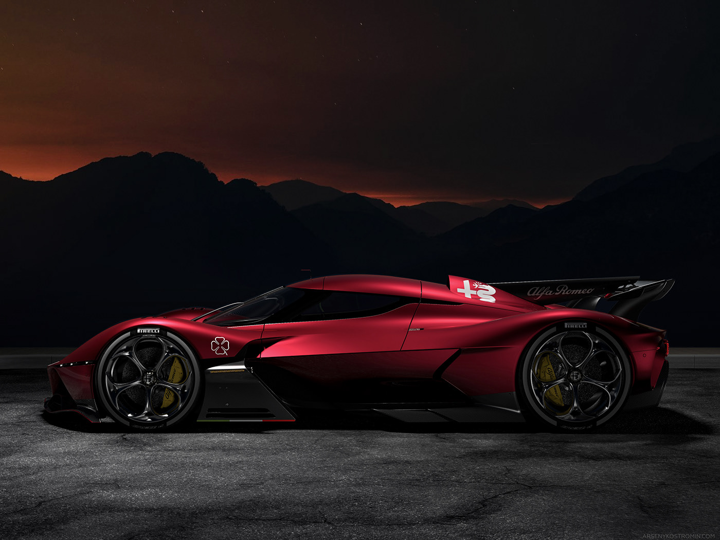 Automobile design，