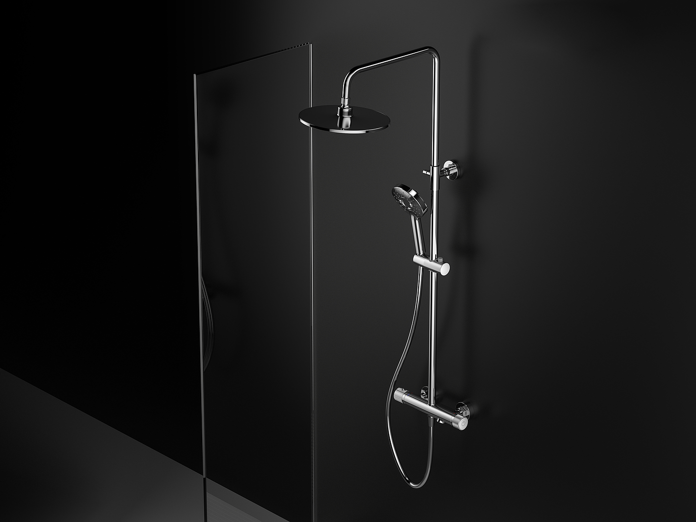 New and practical thermostatic shower faucet, original，