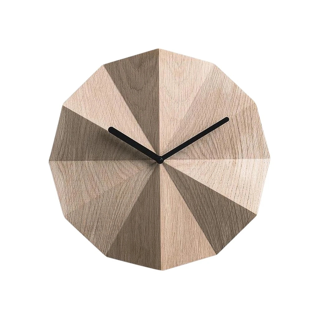Delta Clock，时钟，木质，日晷，