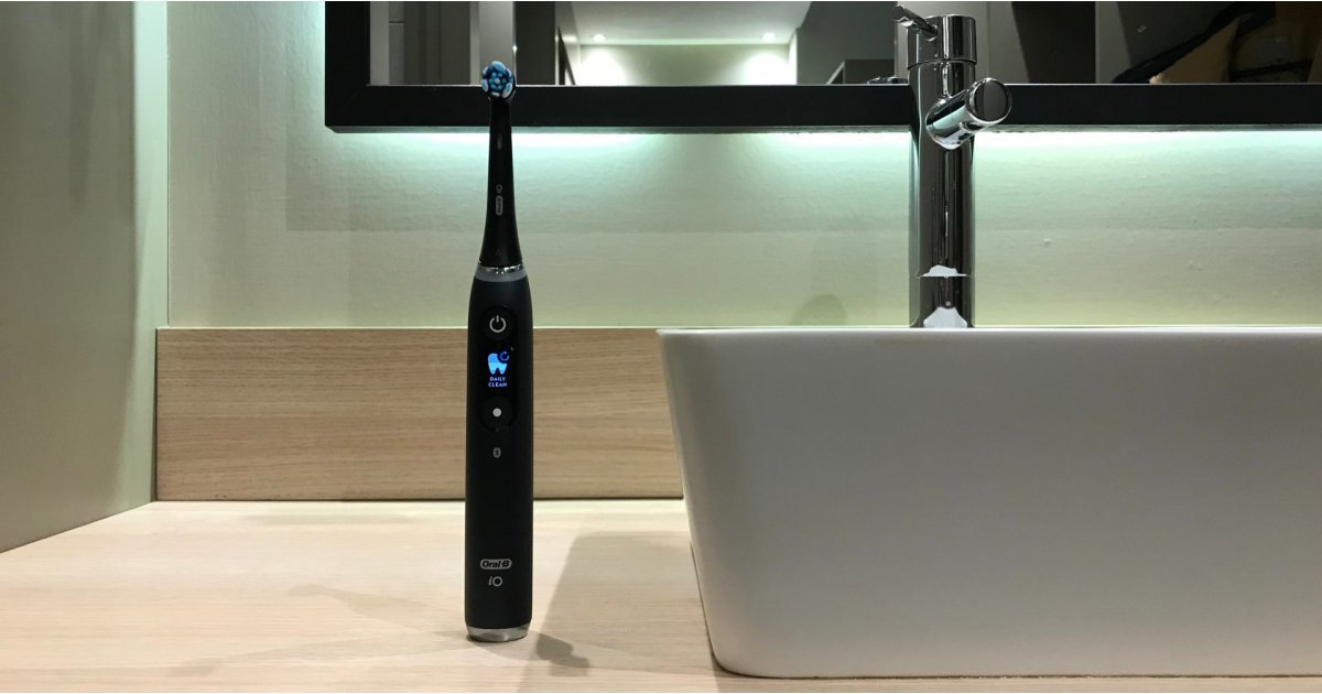 2020 red dot product design award，Oral-B iO，Pressure sensor，Electric，toothbrush，Oral-B iO Series 9，