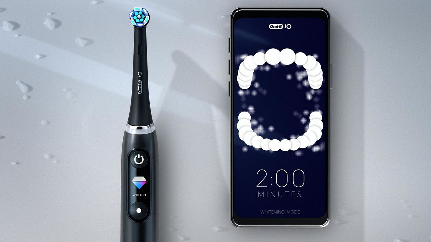 2020红点产品设计大奖，Oral-B iO，压力传感器，电动，牙刷，Oral-B iO Series 9，