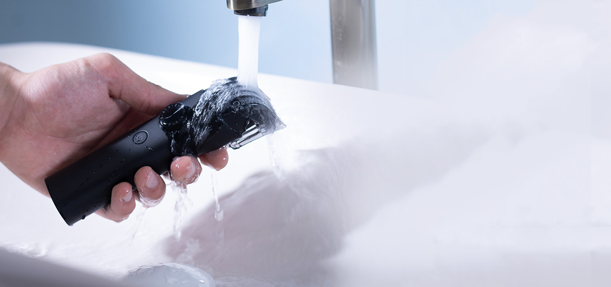 2020 red dot product design award，Mi Beard Trimmer，aluminium alloy，Beard trimmer，waterproof，