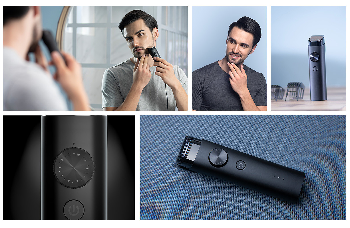 2020 red dot product design award，Mi Beard Trimmer，aluminium alloy，Beard trimmer，waterproof，