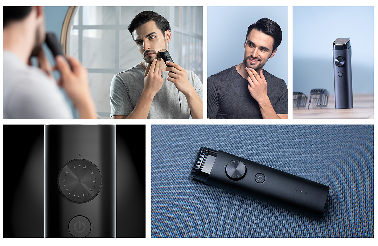 2020红点产品设计大奖，Mi Beard Trimmer，铝合金，胡子修剪器，防水，