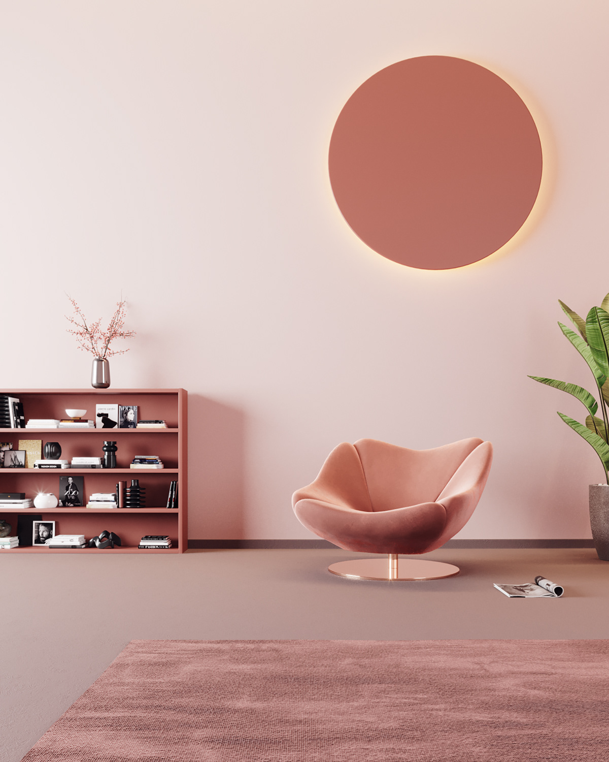 Armchair，furniture，visualization，Render，