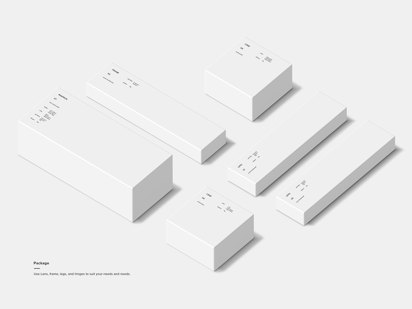 disassemble，glasses，Design，originality，vision，