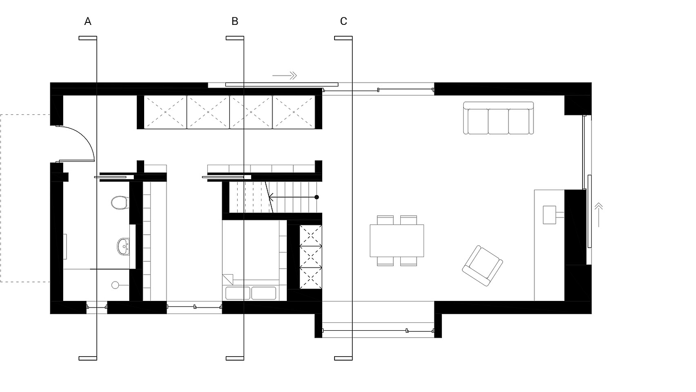 住宅，苏格兰房屋，建筑，室内，