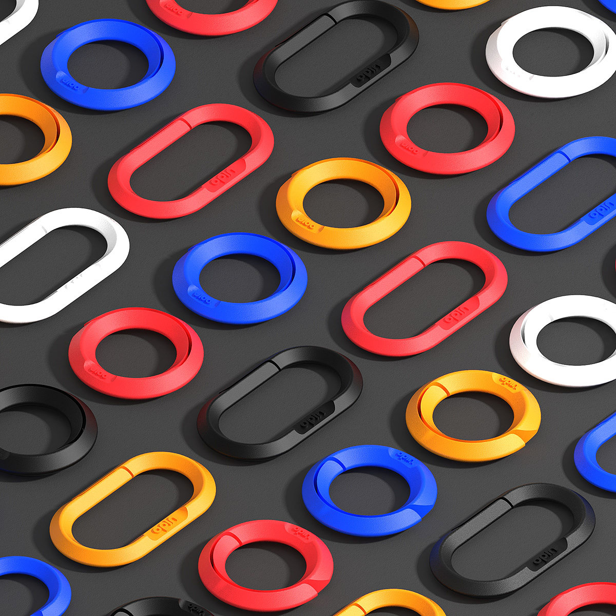 Mountaineering buckle，3D printing，Multicolor，durable，