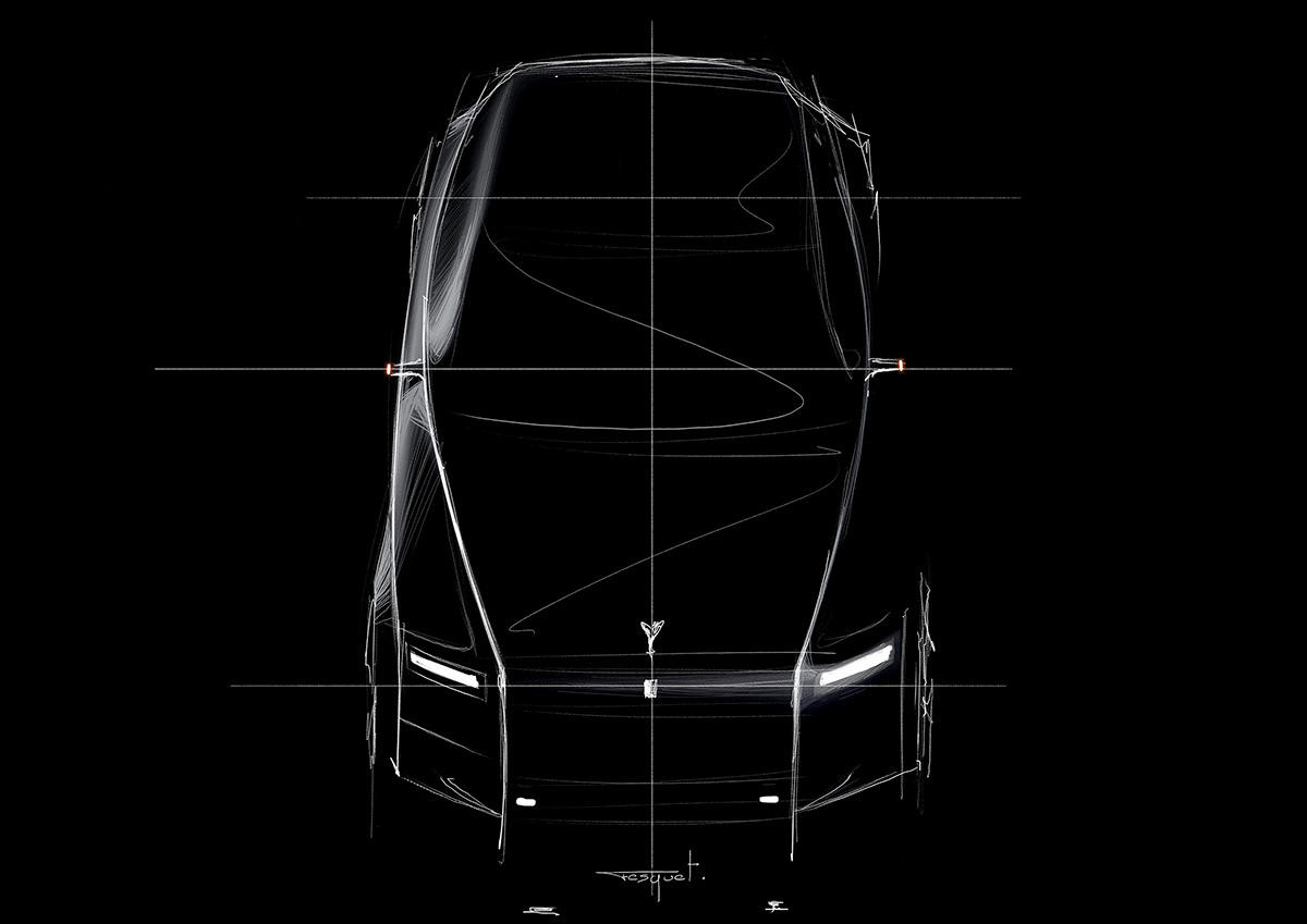 Rolls-Royce，automobile，3d，Render，