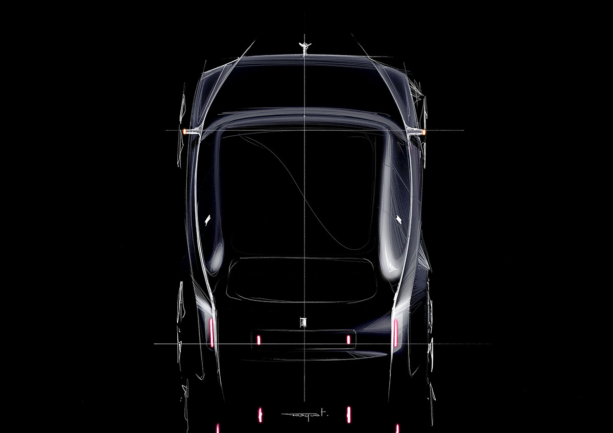 Rolls-Royce，automobile，3d，Render，