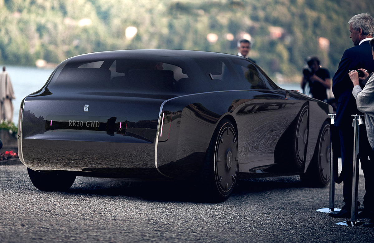Rolls-Royce，automobile，3d，Render，