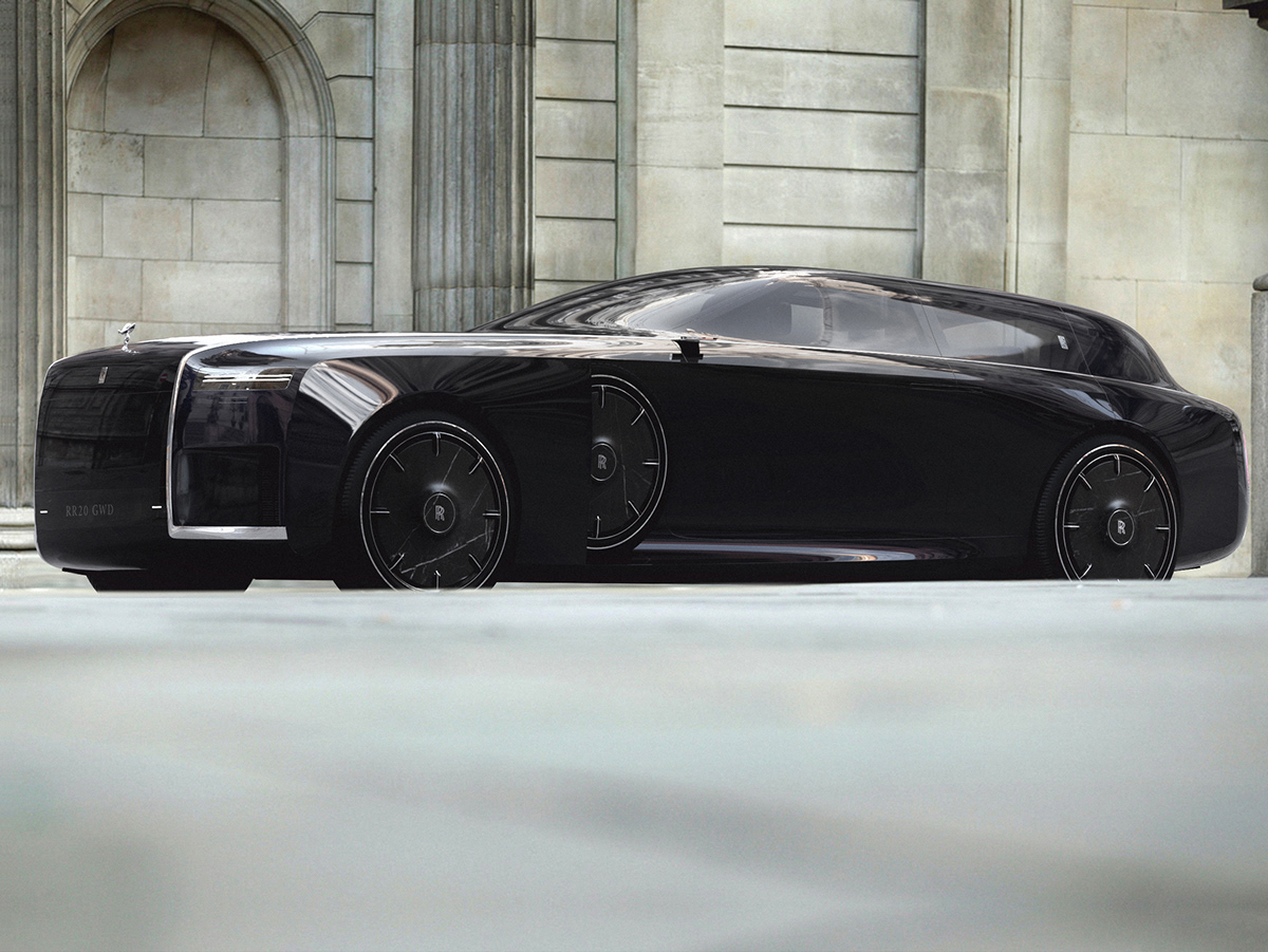 Rolls-Royce，automobile，3d，Render，