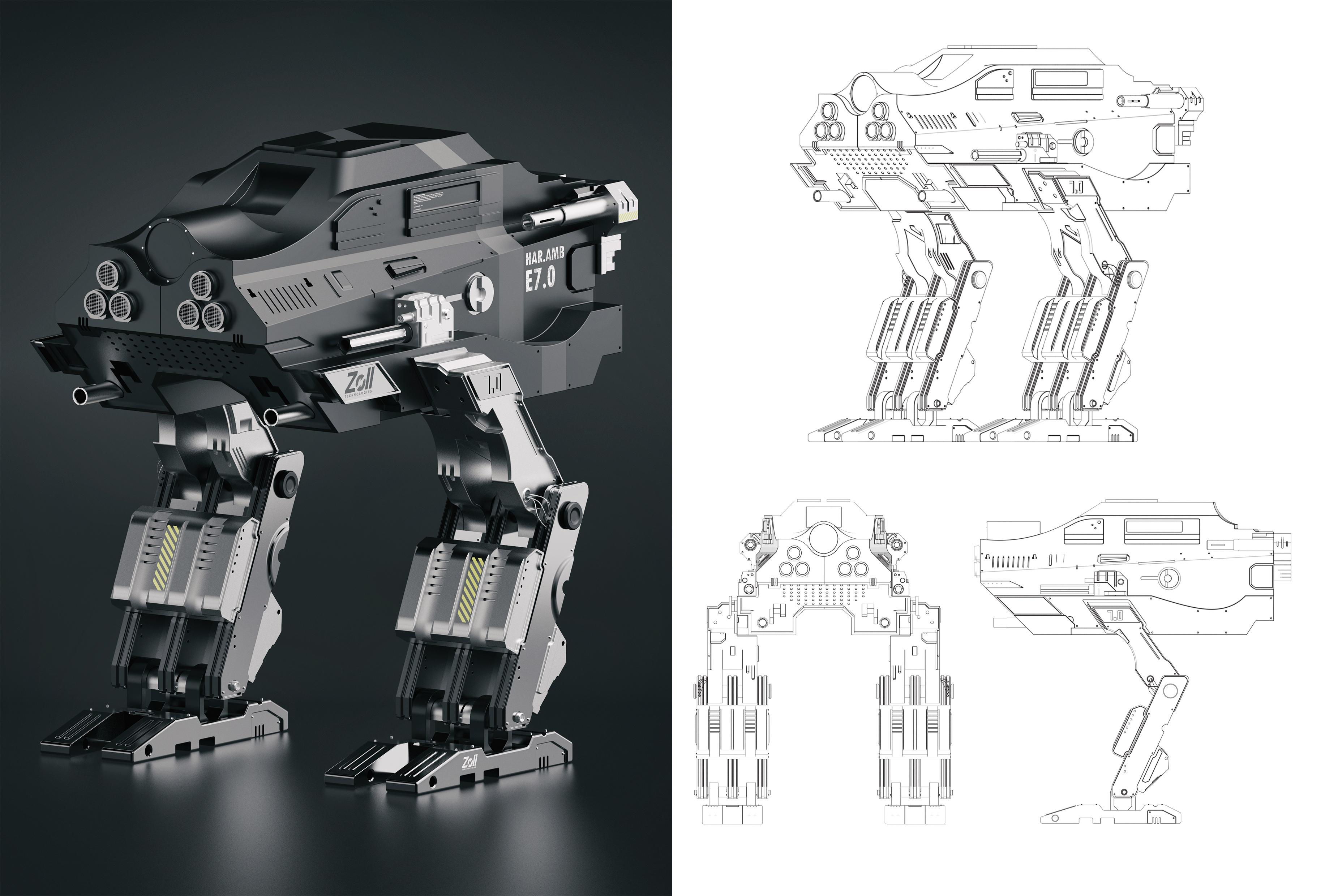 spare parts，concept，design sketch，Render，delicate，