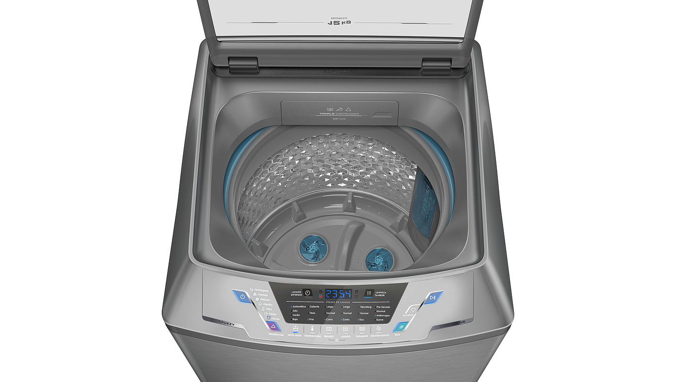 Washing machine，delicate，product design，concept，Bian Jie，automation，