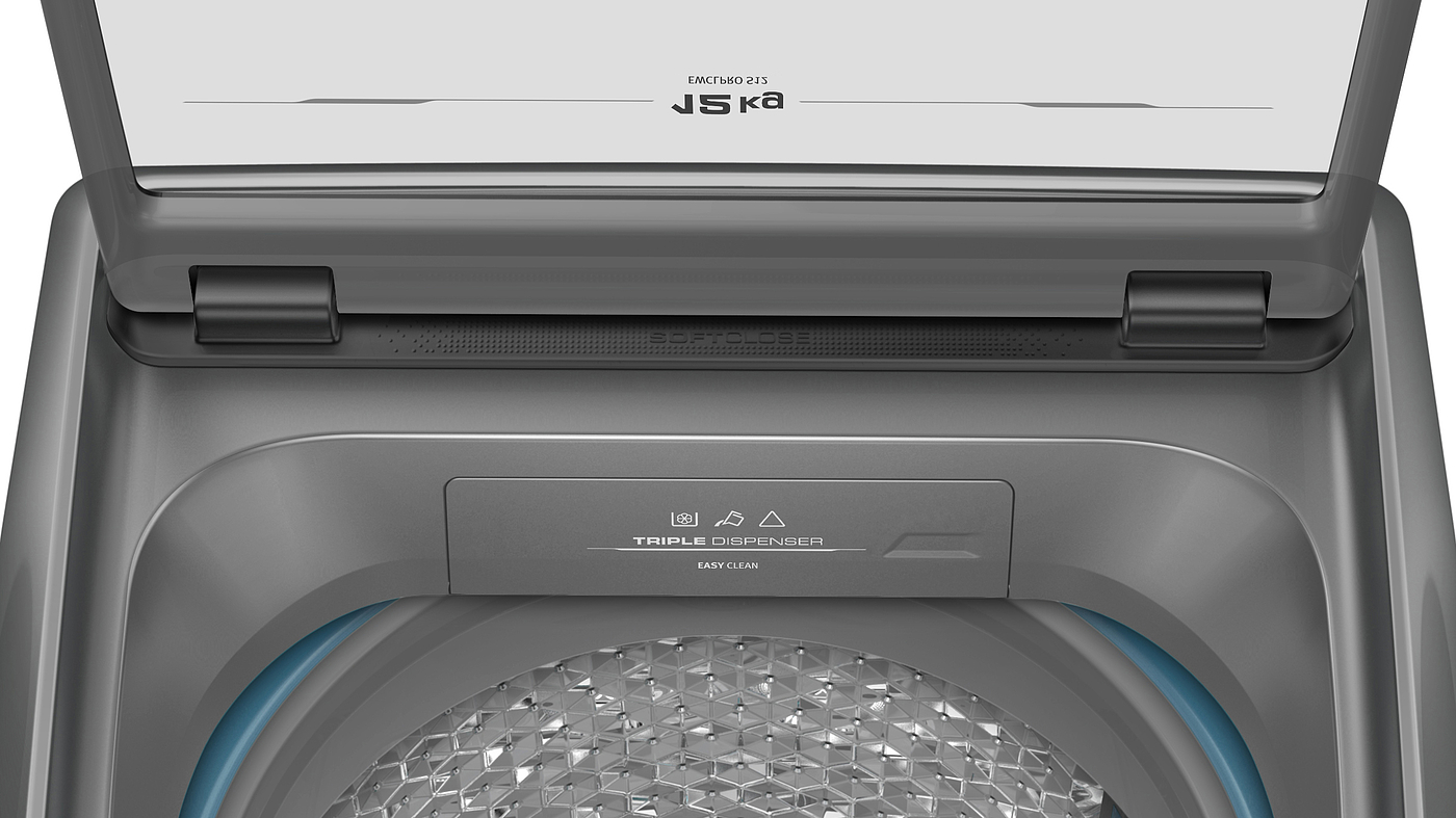 Washing machine，delicate，product design，concept，Bian Jie，automation，