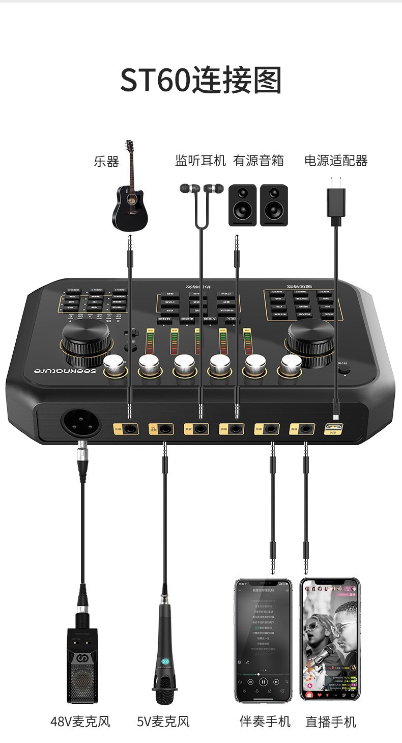 Live broadcast equipment，Electronic digital，