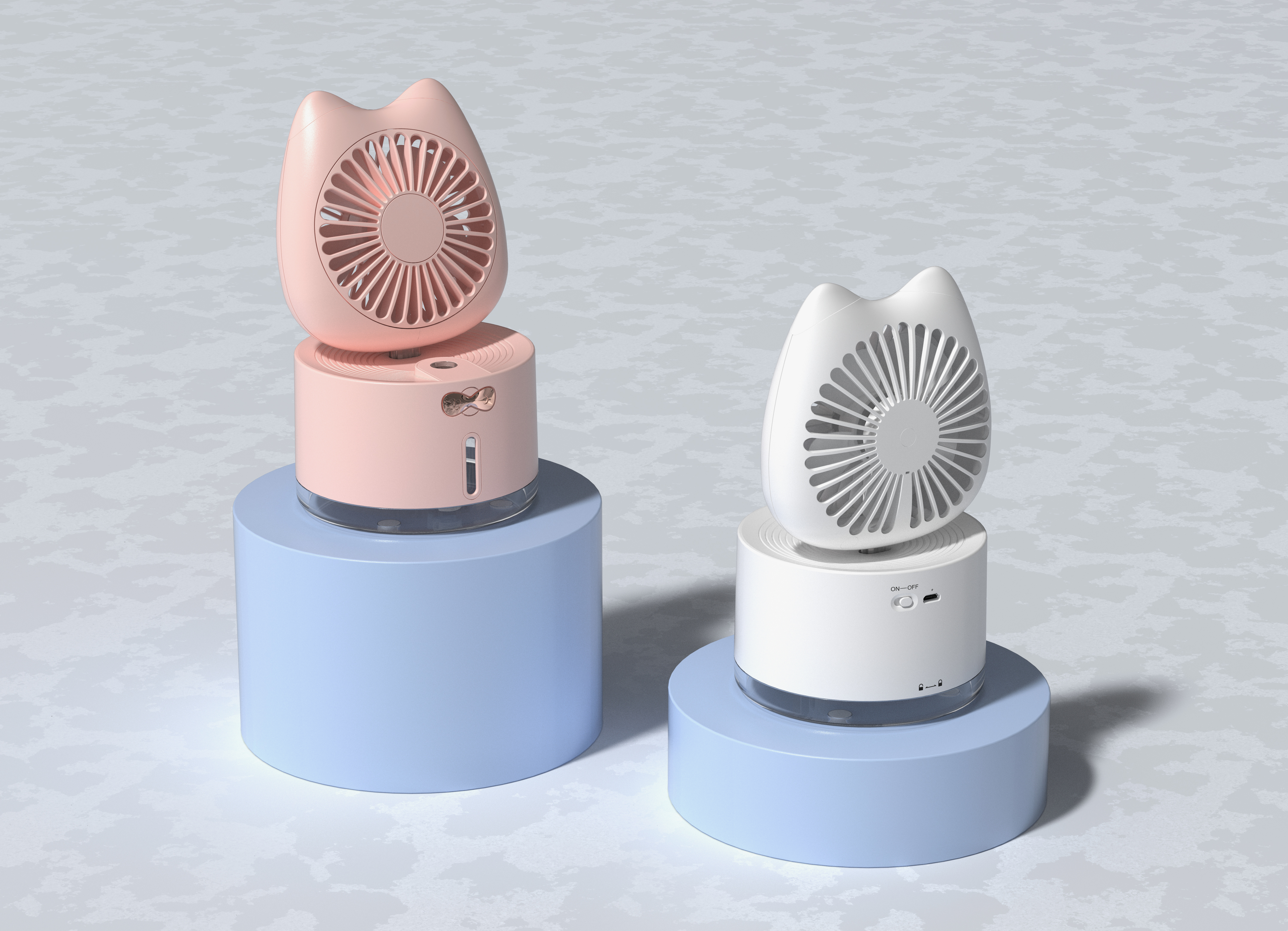 Desktop small fan，