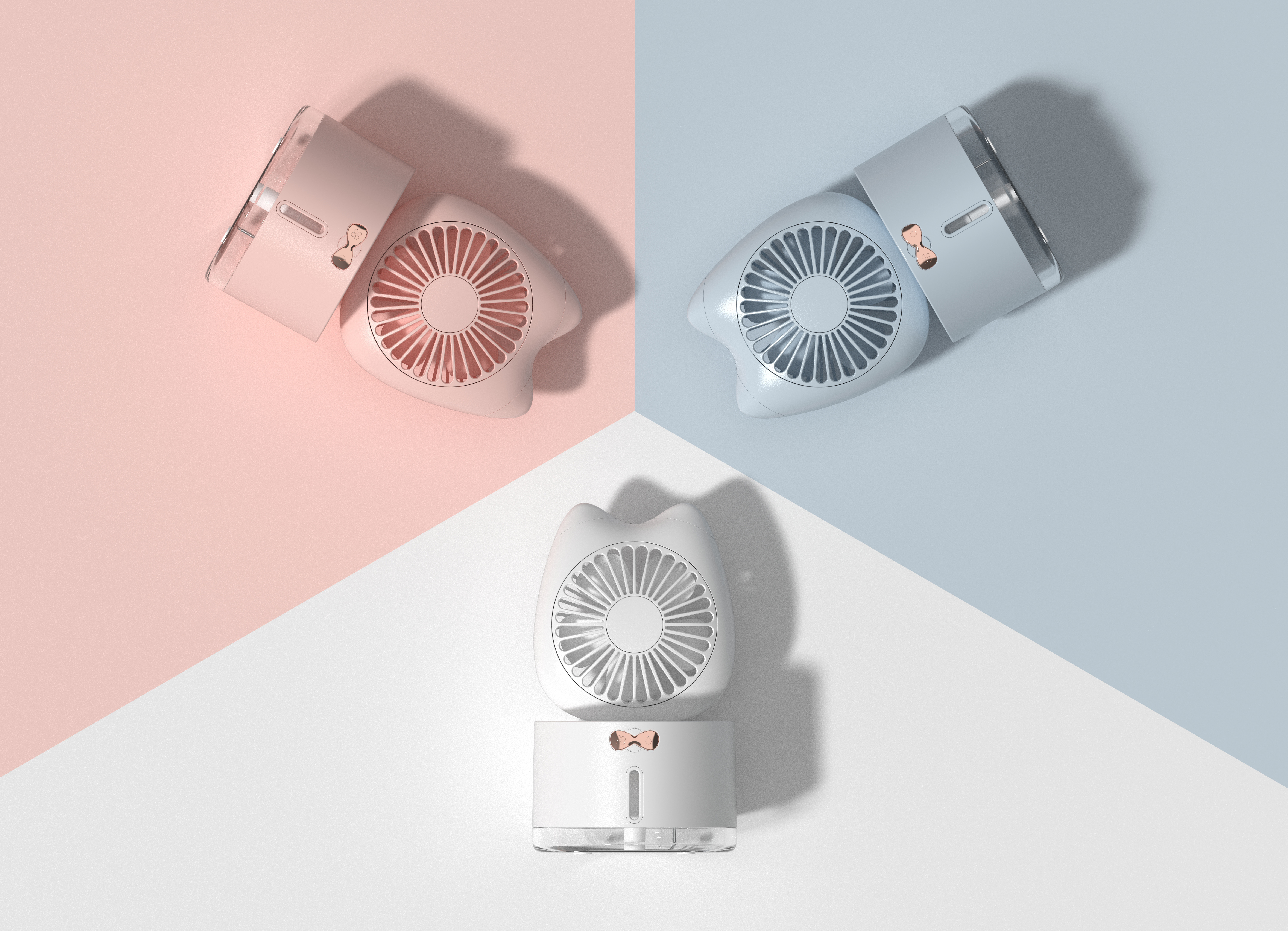 Desktop small fan，