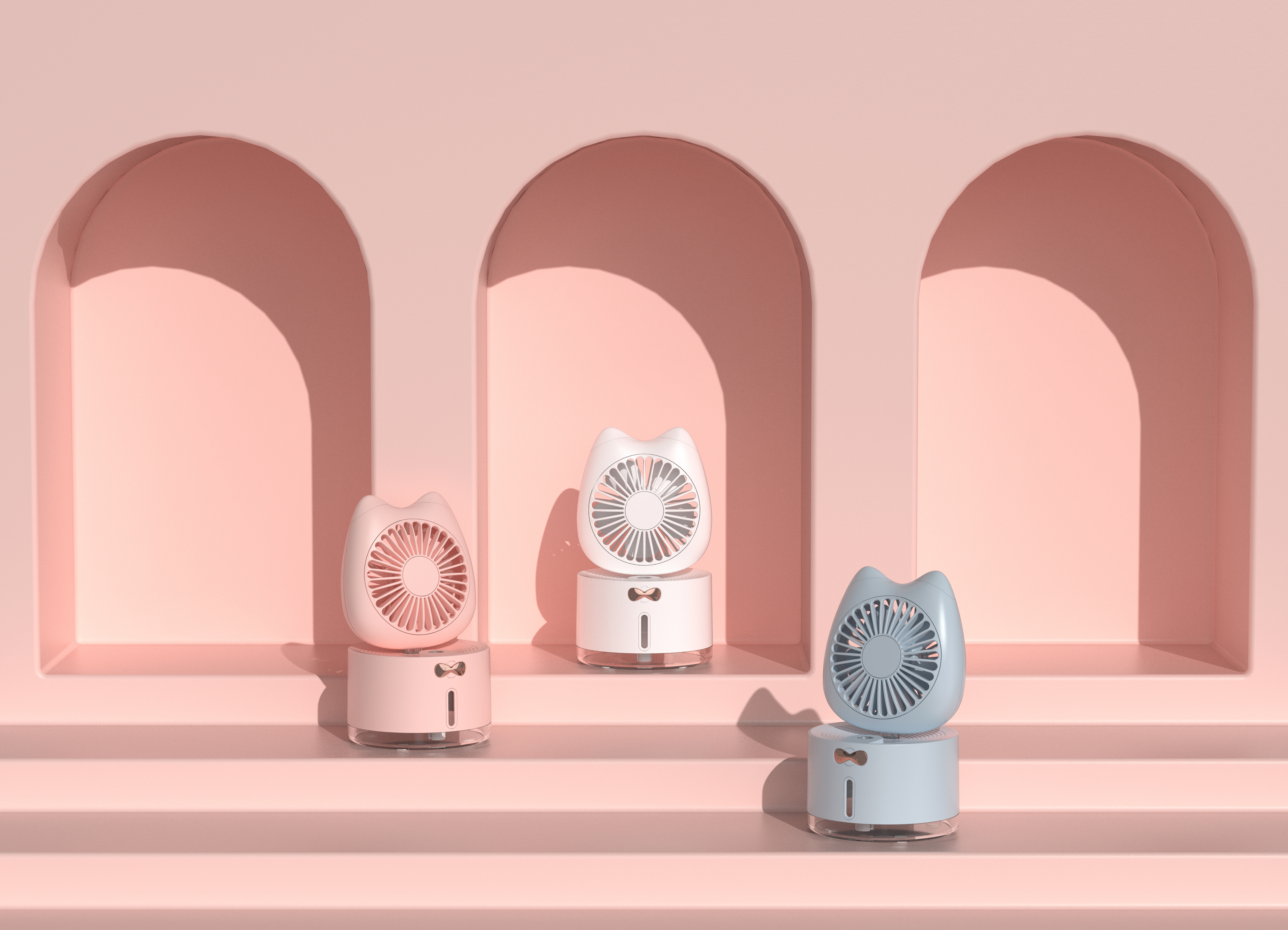 Desktop small fan，