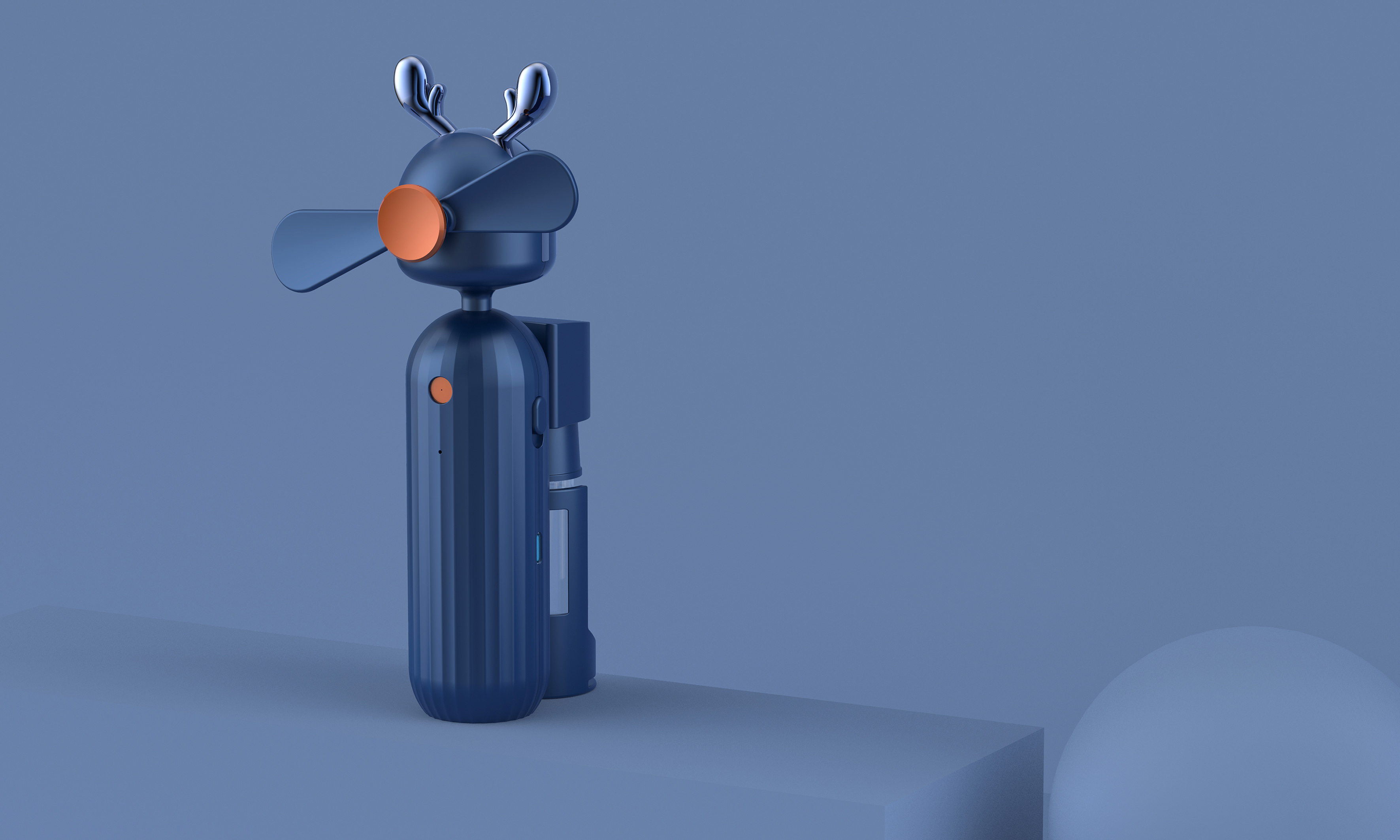 Fan，Cartoon，spray，product design，