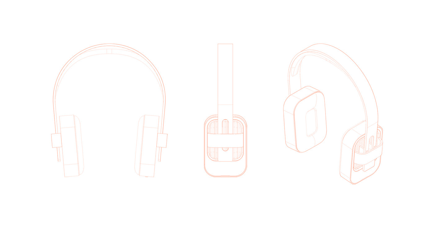 geometry，Material Science，H.O.E N-03，headset，