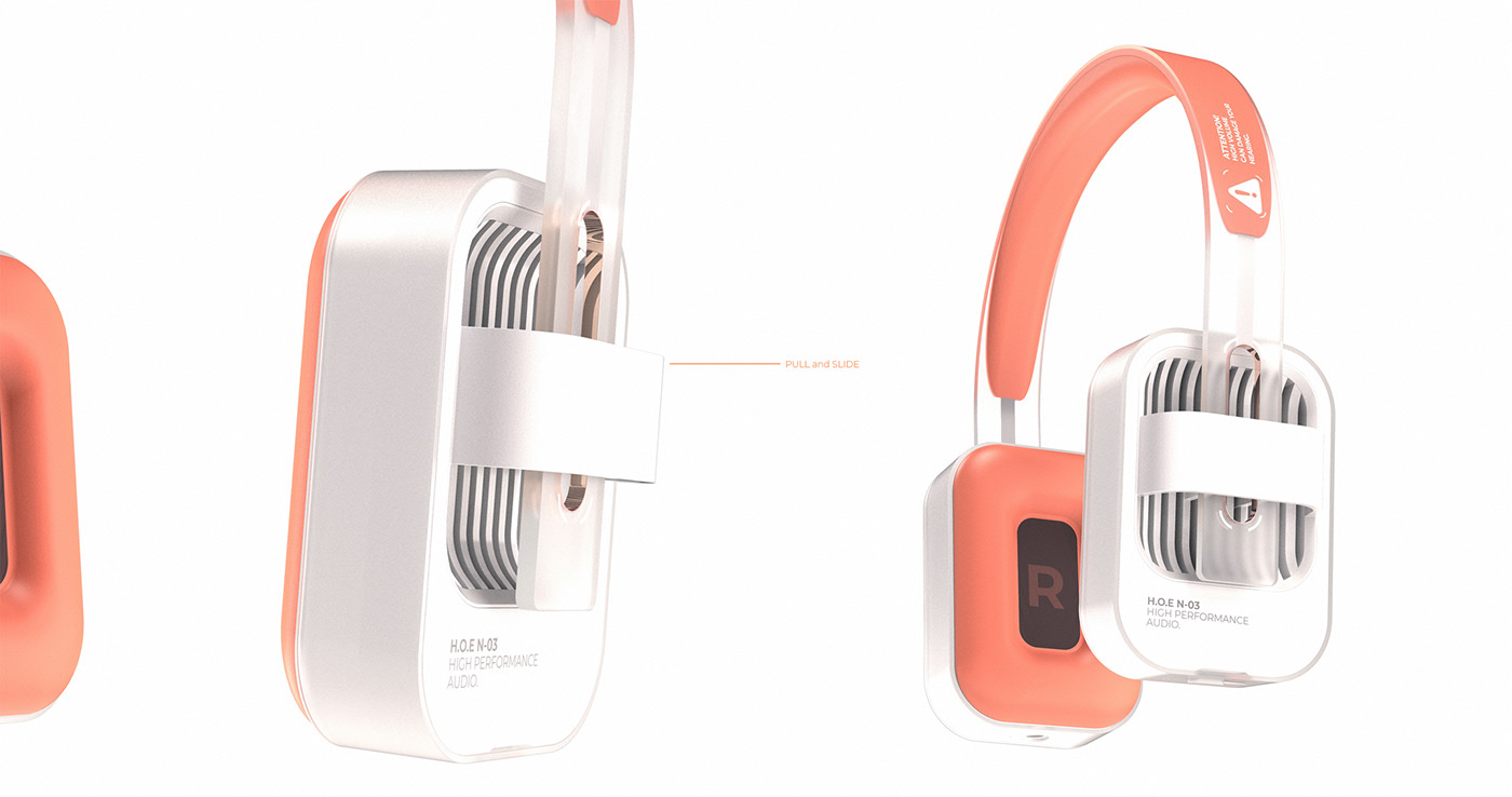 geometry，Material Science，H.O.E N-03，headset，