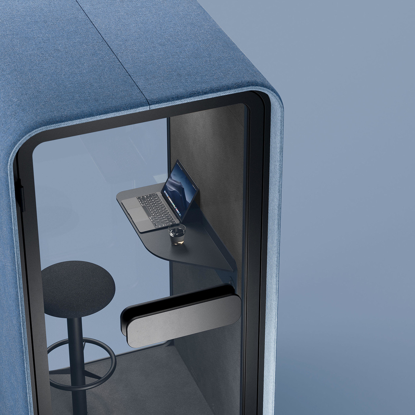 Telephone booth，PodBooth，Office products，2020 red dot product design award，