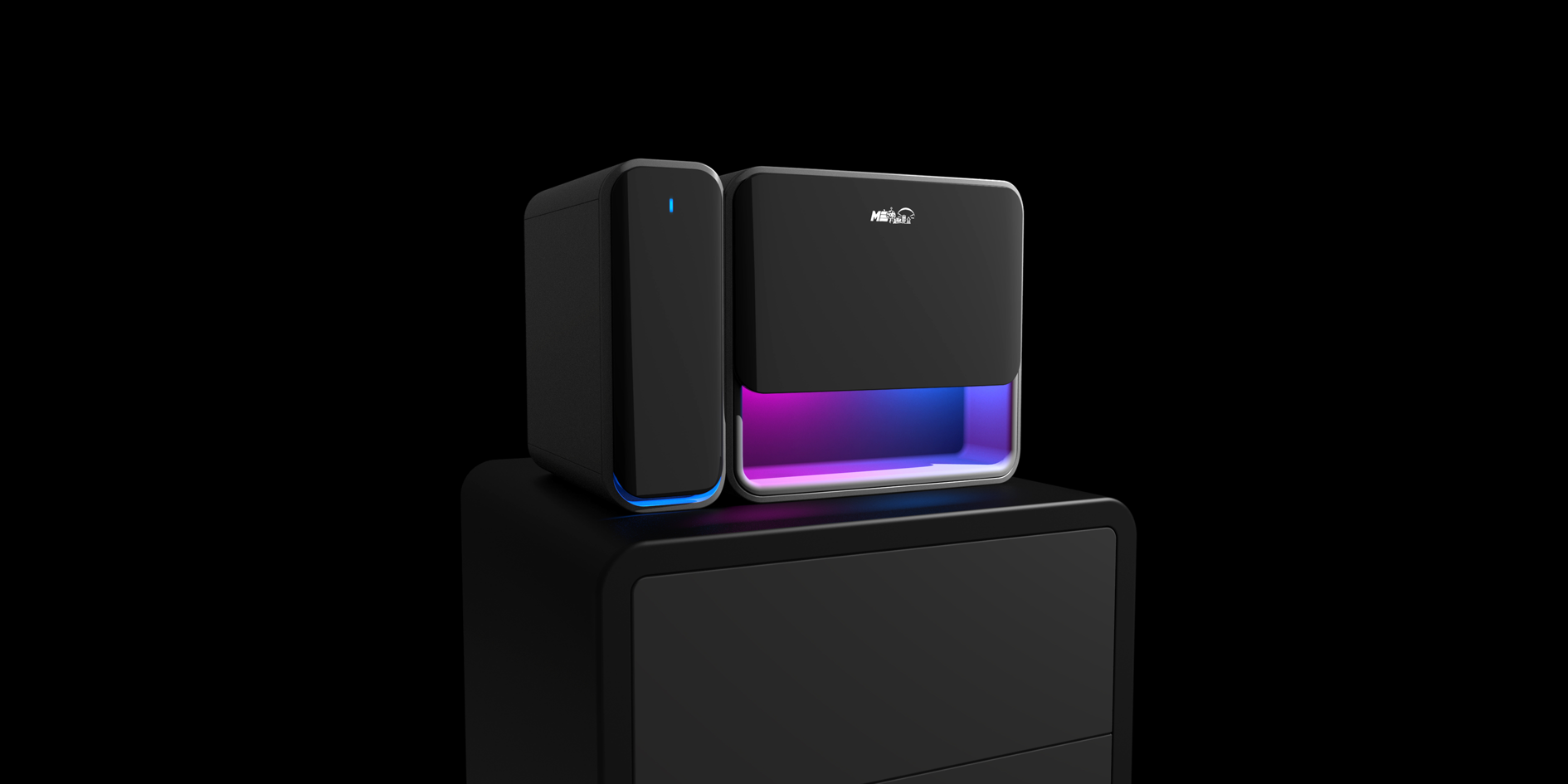 Intelligent storage box，Bluetooth Speaker ，Terminal control，