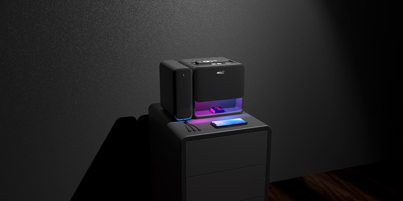 Intelligent storage box，Bluetooth Speaker ，Terminal control，