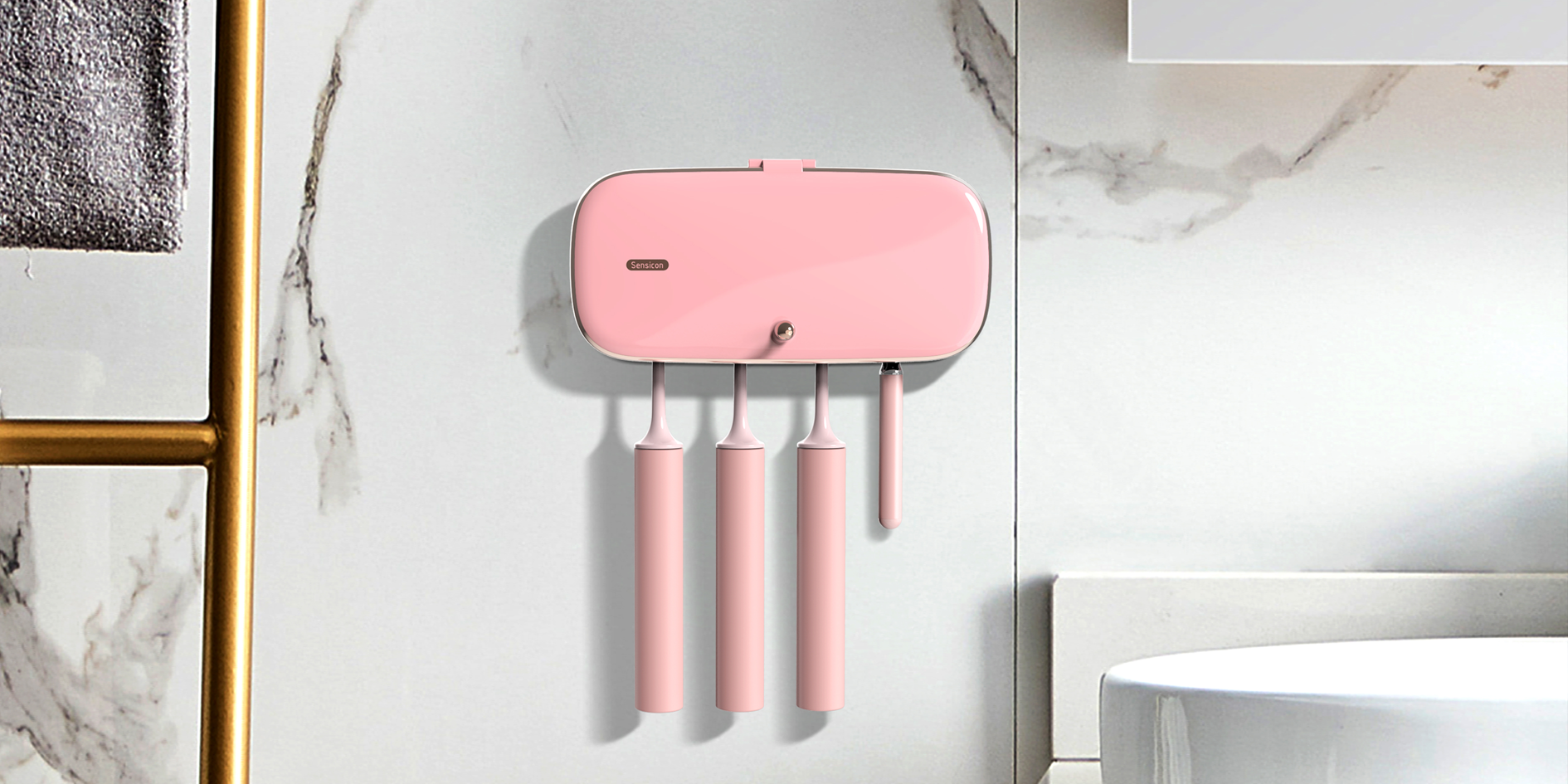 Toothbrush storage box，Intelligent toothbrush box，