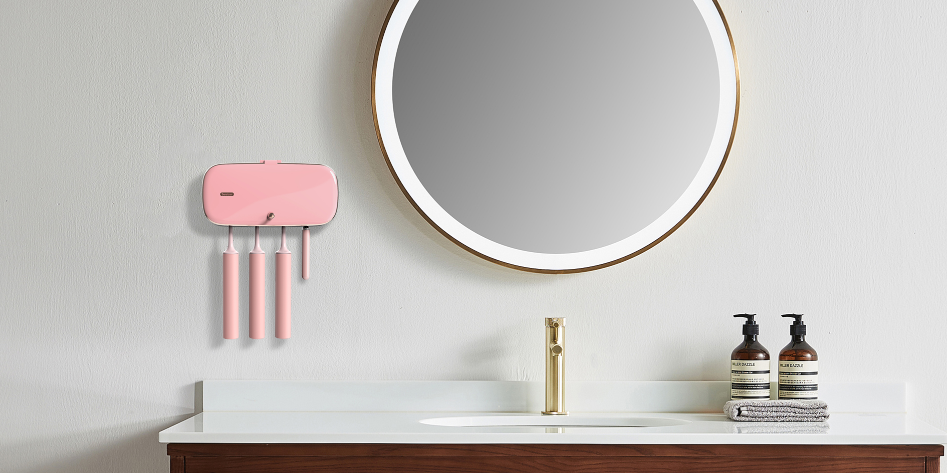 Toothbrush storage box，Intelligent toothbrush box，