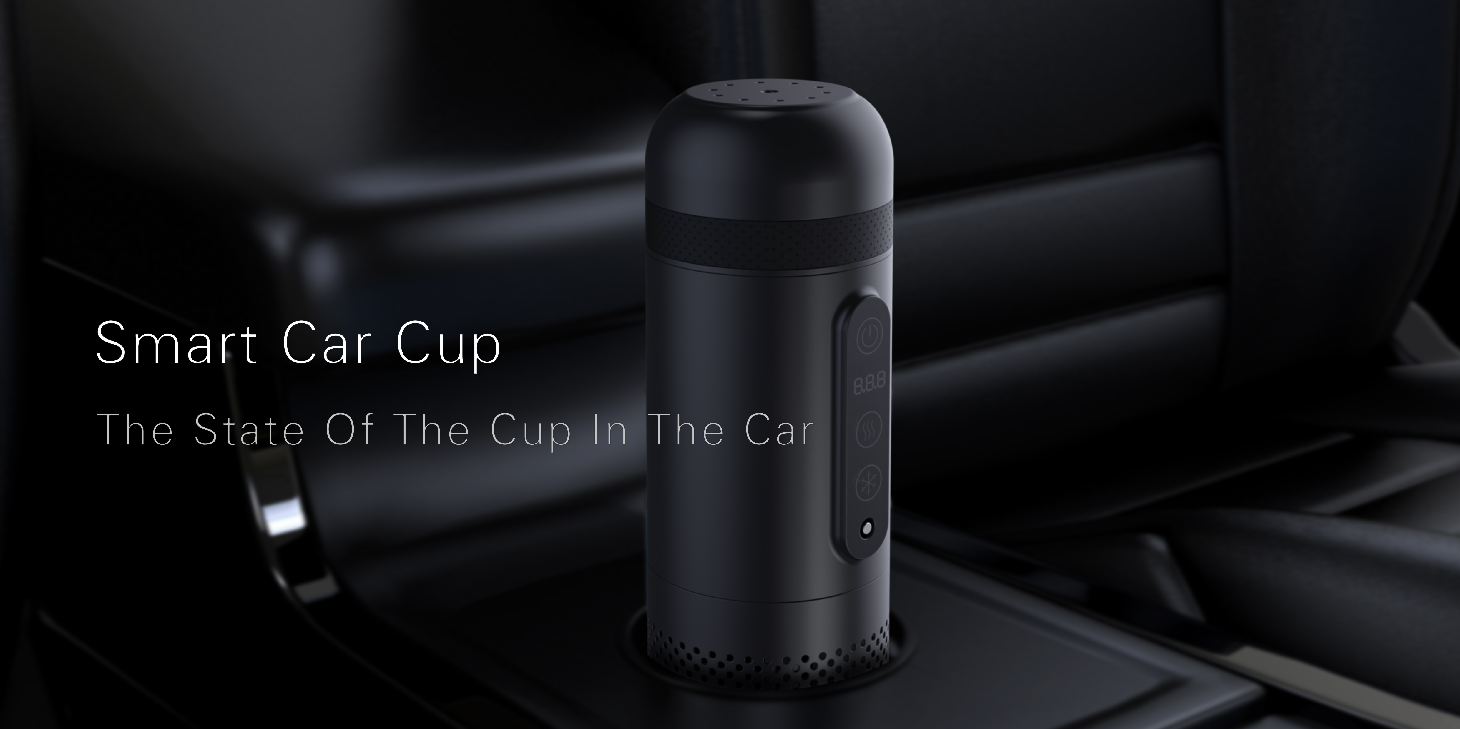 Intelligent water cup，Car cup，