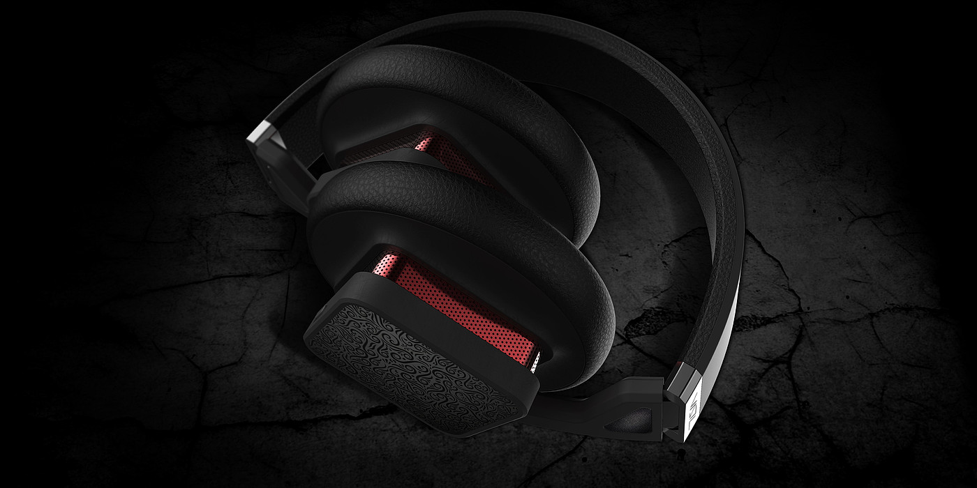 headset，Game headset，Noise reduction earphone，