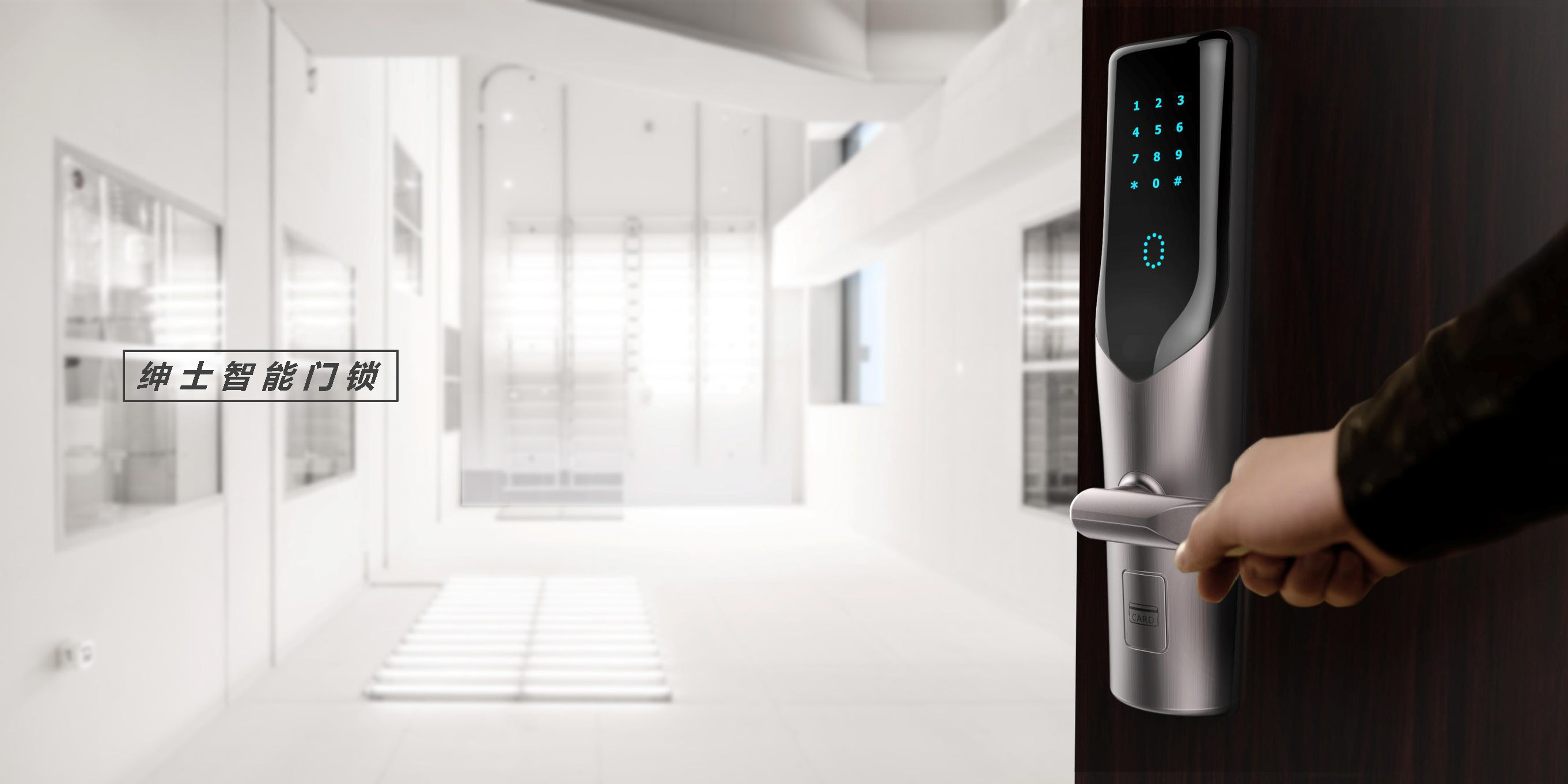 Intelligent door lock，Password lock，Multifunctional door lock，
