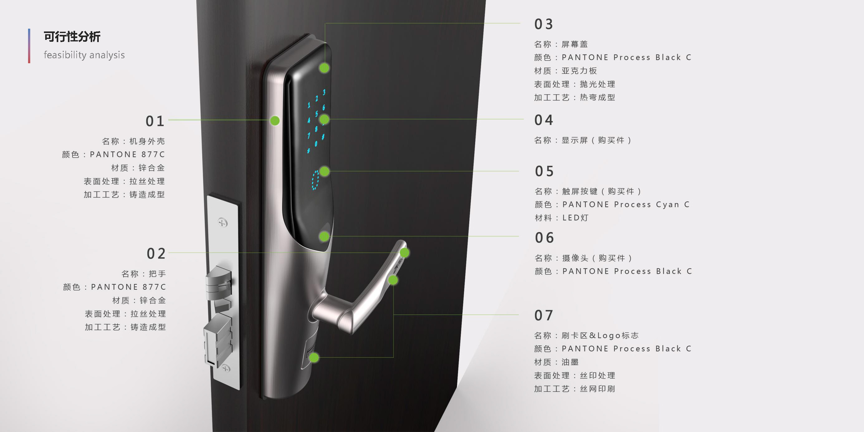 Intelligent door lock，Password lock，Multifunctional door lock，
