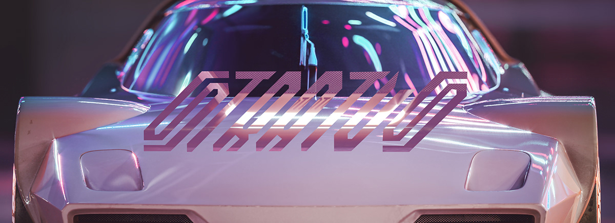 Sports car，fashion，cgi，Render，