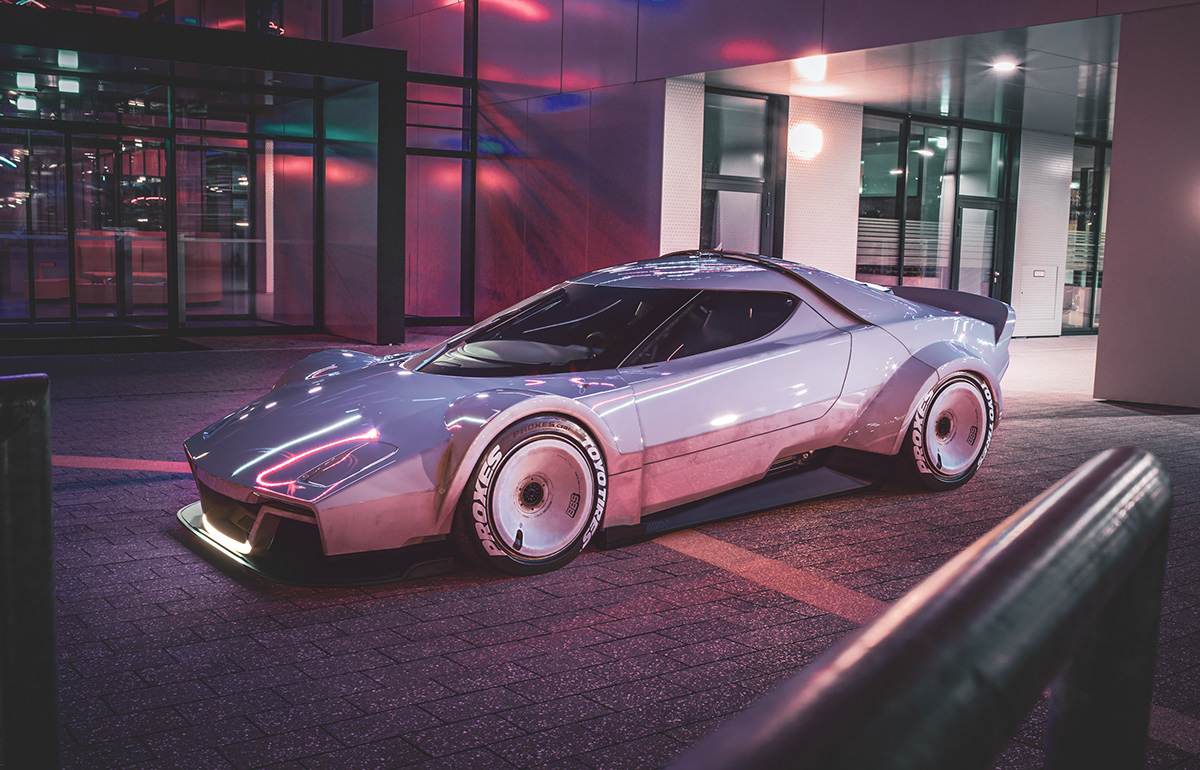 Sports car，fashion，cgi，Render，