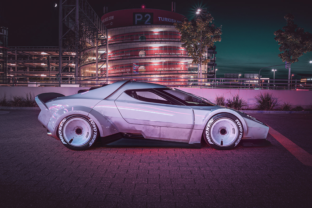 Sports car，fashion，cgi，Render，