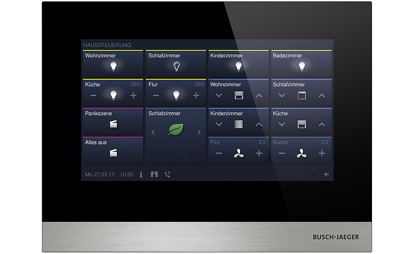 Intelligent control panel，IP Touch 7"，Digital intelligent products，2020 red dot product design award，