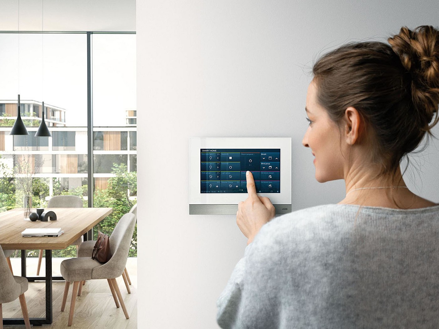 Intelligent control panel，IP Touch 7"，Digital intelligent products，2020 red dot product design award，