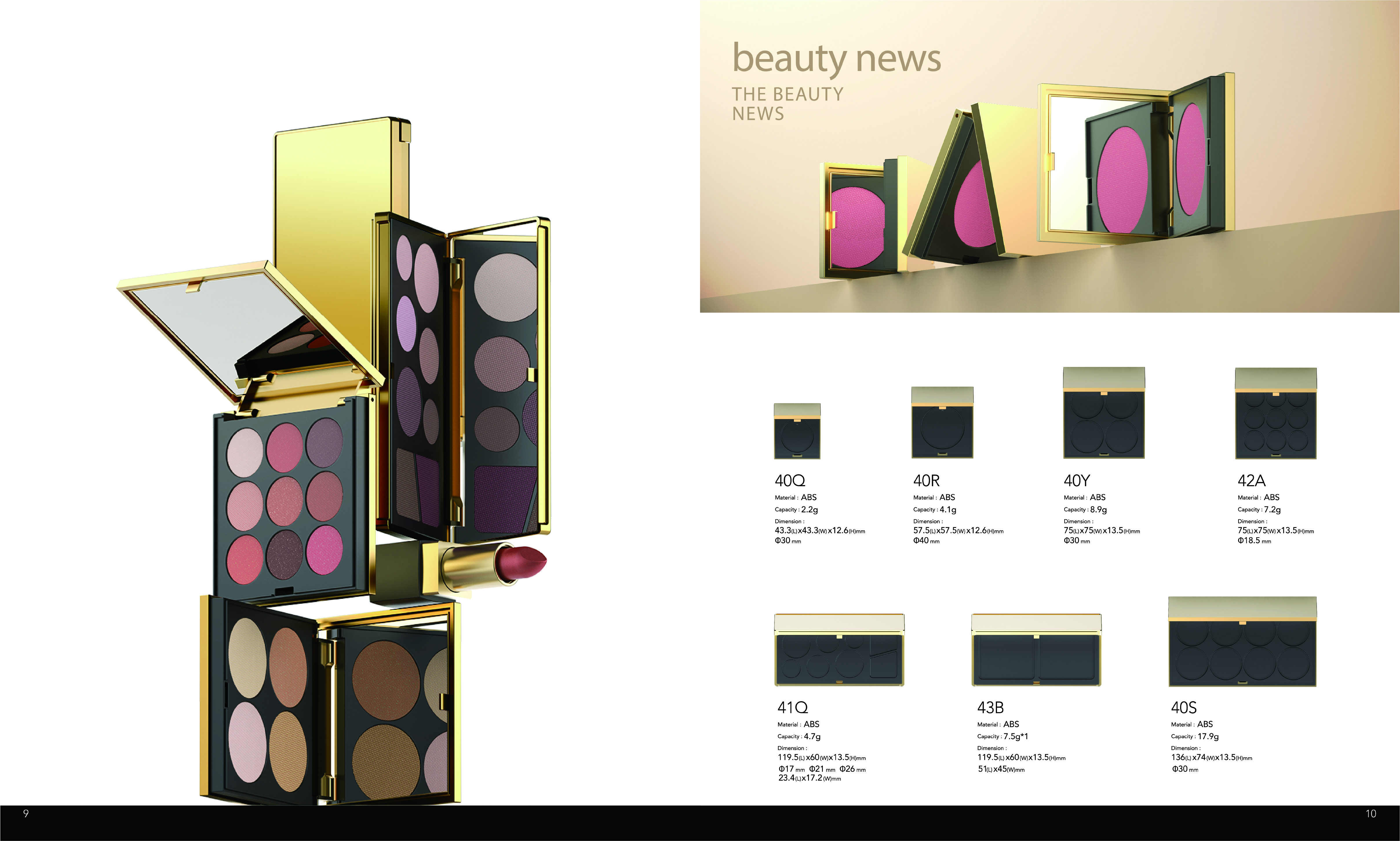 Make-up，product design，picture album，