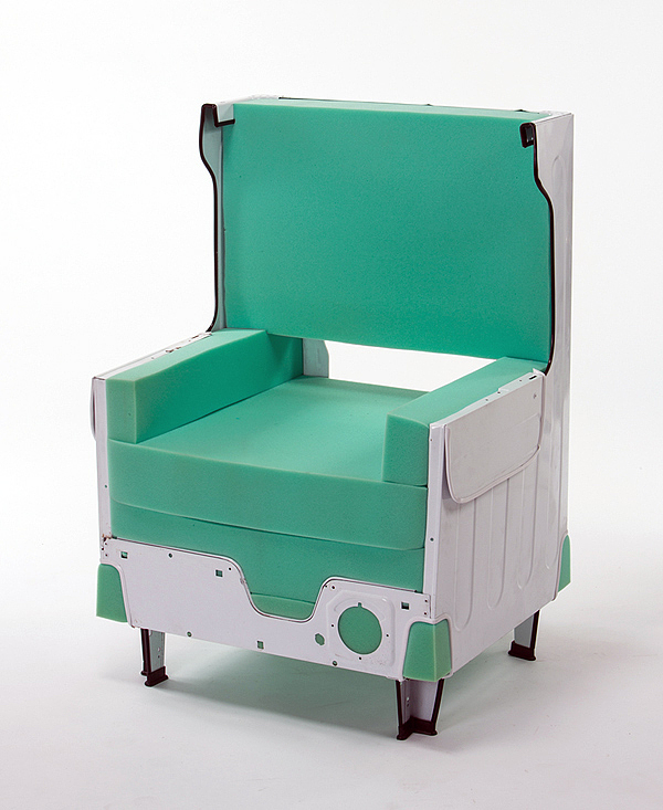 product design，industrial design，Old washing machine，Waste utilization，environment protection，