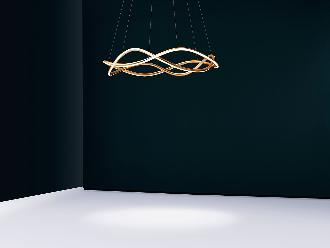 lighting，a chandelier，Art，annular，