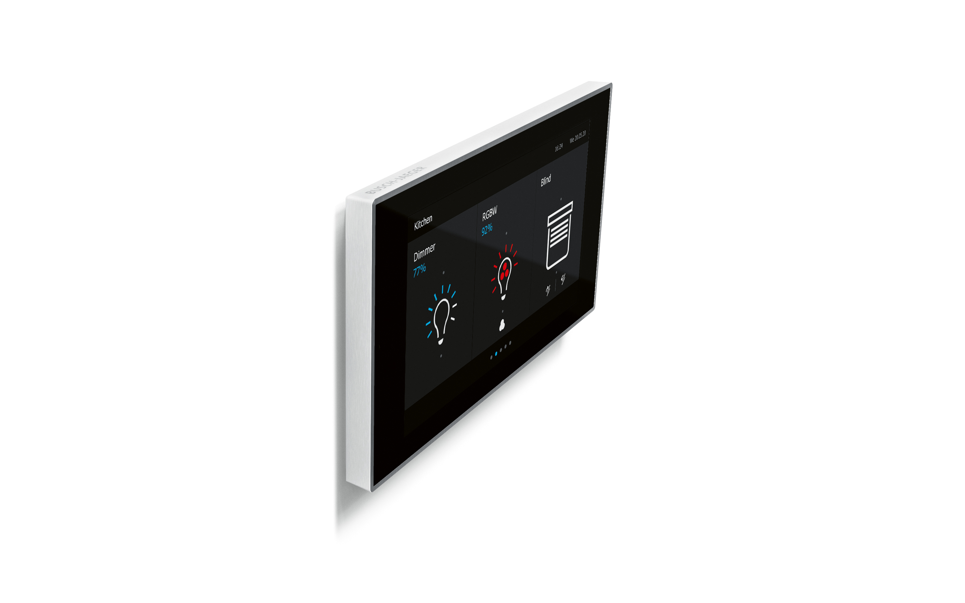 Intelligent control panel，KNX Room Touch 5"，Smart home products，2020 red dot product design award，